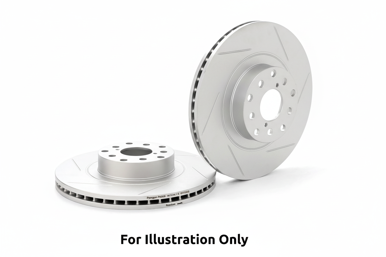 PARAGON 1-Piece Replacement Rotors – Ford Focus RS (LZ) – 302 x 11mm