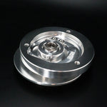 Suspension Secrets camber plate, side view of the stepped body and centre bearing - Suspension Secrets Thumbnail
