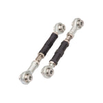 Suspension Secrets adjustable camber arms, pair laid side by side, angled view - Suspension Secrets Thumbnail