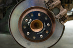 PRL 3mm wheel spacer fitted over the hub and brake rotor - PRL Motorsports Thumbnail