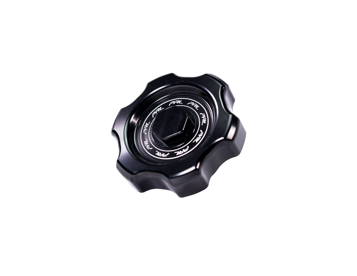 PRL V2 billet oil cap in black