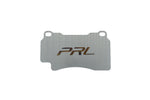 PRL Motorsports titanium front brake pad shim for the Honda Civic Type R FK8 / FL5 - front face with PRL logo - PRL Motorsports Thumbnail