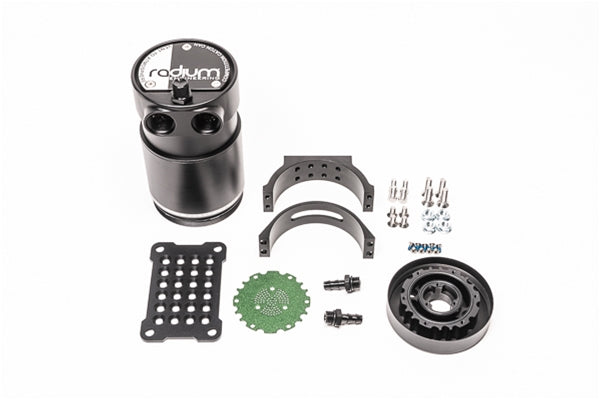 Radium Engineering Universal Air Oil Separator Return (AOS-R) - Universal - 10AN ORB - Image 2