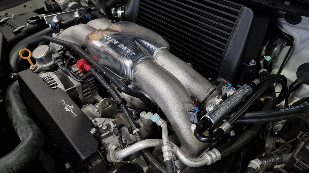 Process West DITTO RACE Intake Manifold With Port Injection Fuel Rails - Subaru WRX (VA) - Image 2