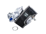 PTP Black Lava turbo blanket on the FK8 / FL5 turbo with gasket - PRL Motorsports Thumbnail