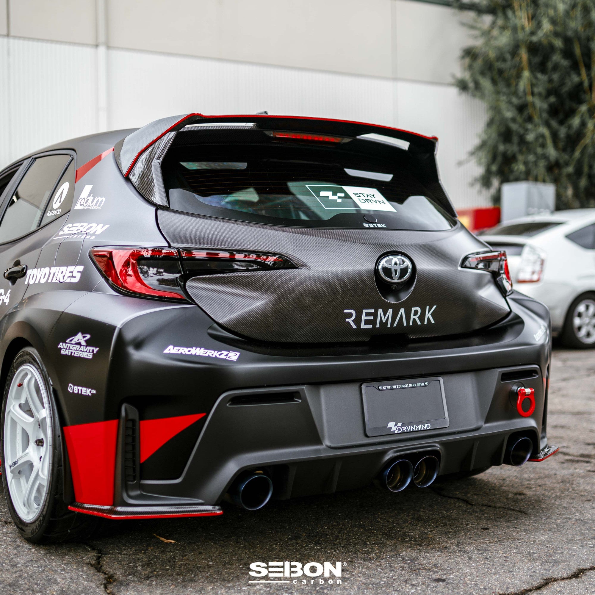 Seibon OEM-Style Carbon Fibre Rear Spoiler – Toyota GR Corolla 23+