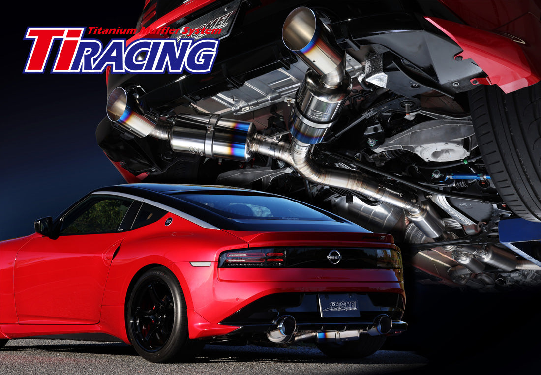 Tomei Ti RACING Titanium Muffler – Nissan Z (RZ34)