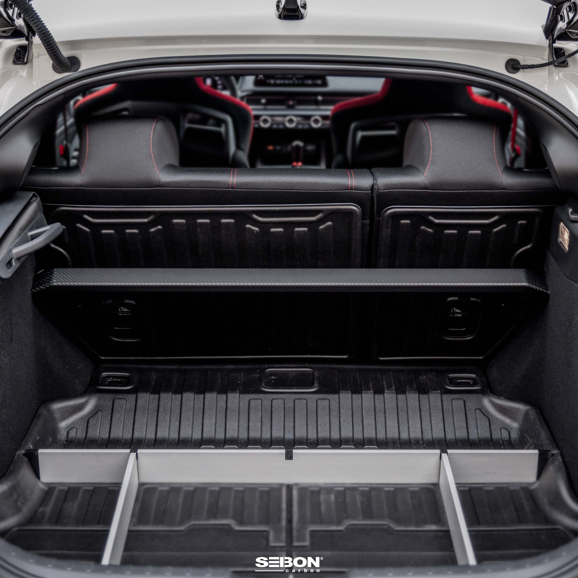 Seibon Carbon Fibre Rear Strut Brace – Honda Civic Type R (FL5) 2023+