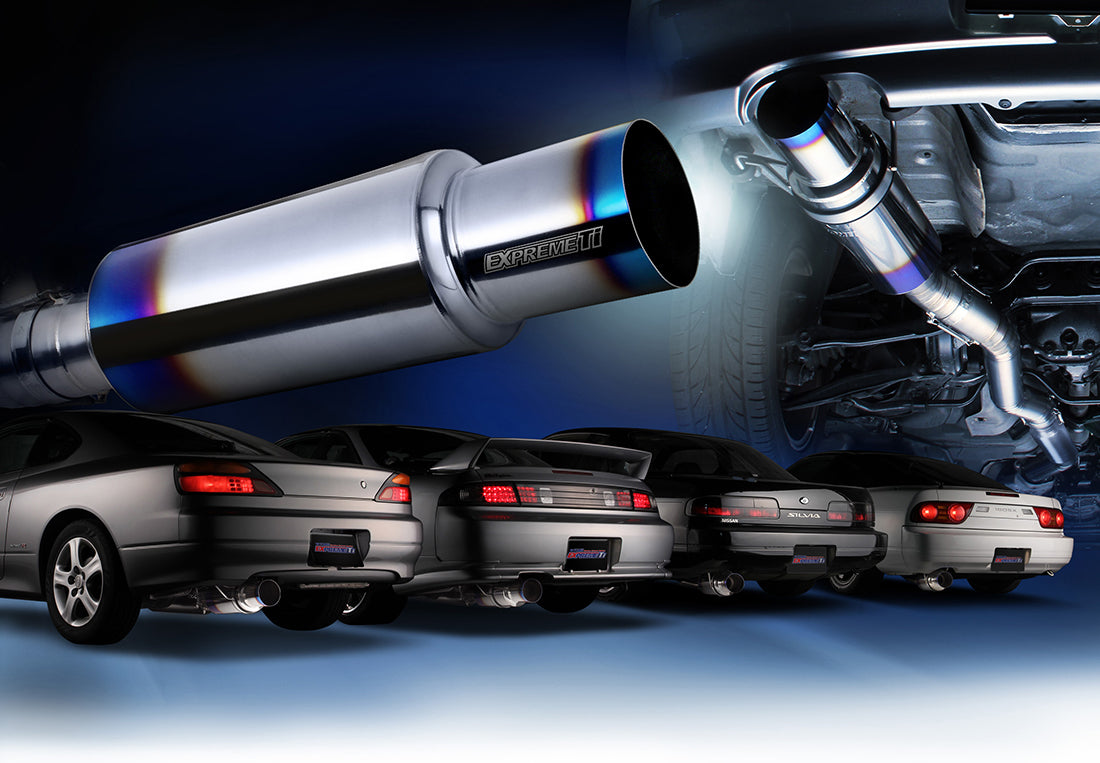 Tomei EXPREME Ti Titanium Muffler – Nissan Silvia (S14)