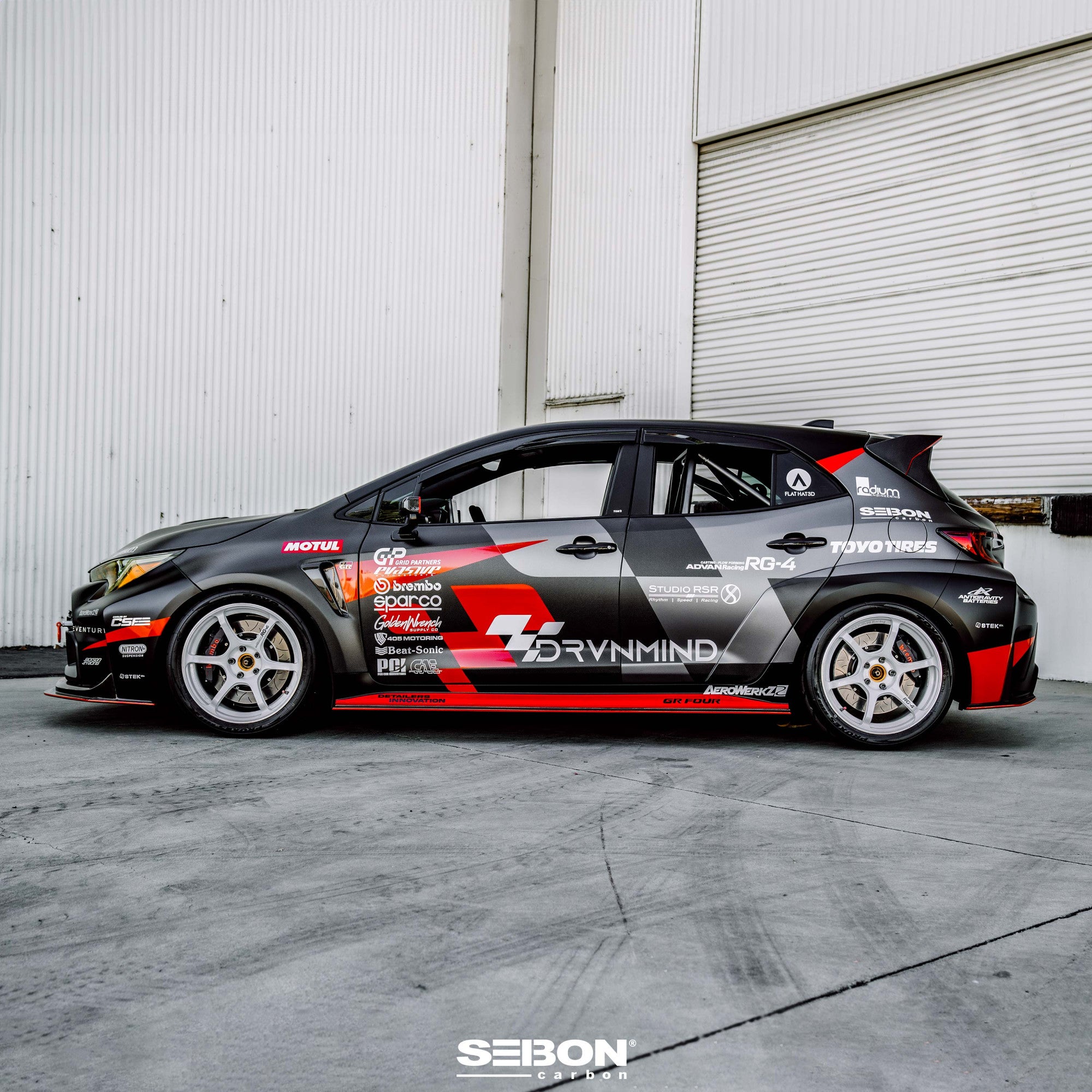 Seibon MB-Style Carbon Fibre Side Skirts – Toyota GR Corolla 23+