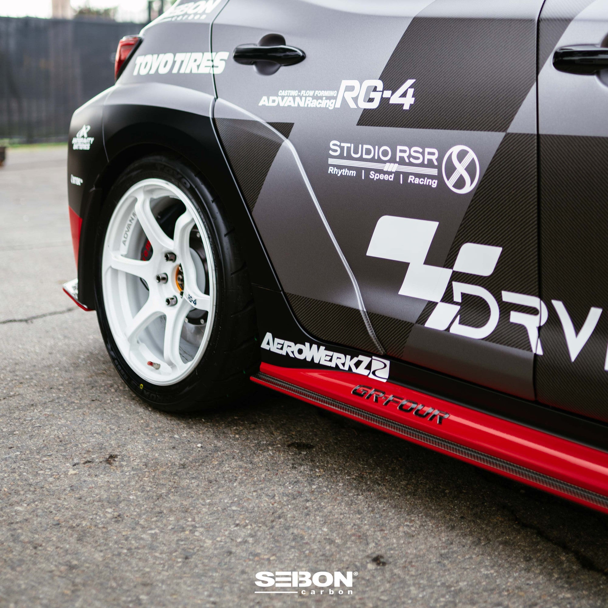 Seibon MB-Style Carbon Fibre Side Skirts – Toyota GR Corolla 23+