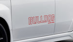 Honda Access BULLDOG decal on the front door of the Honda Super-ONE - Honda - Genuine Thumbnail