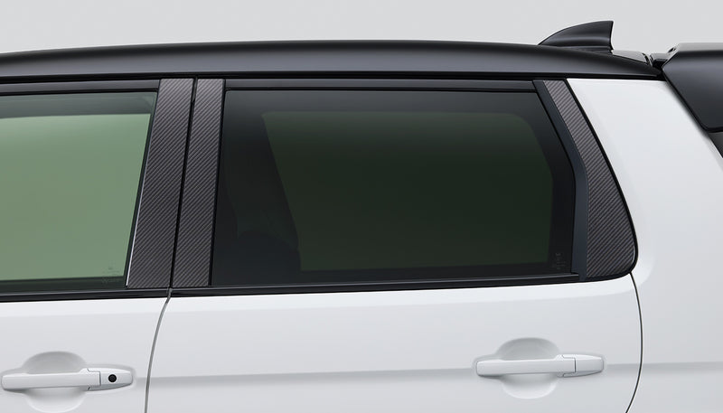Digital carbon pillar garnish on the Honda Super-ONE - Honda - Genuine