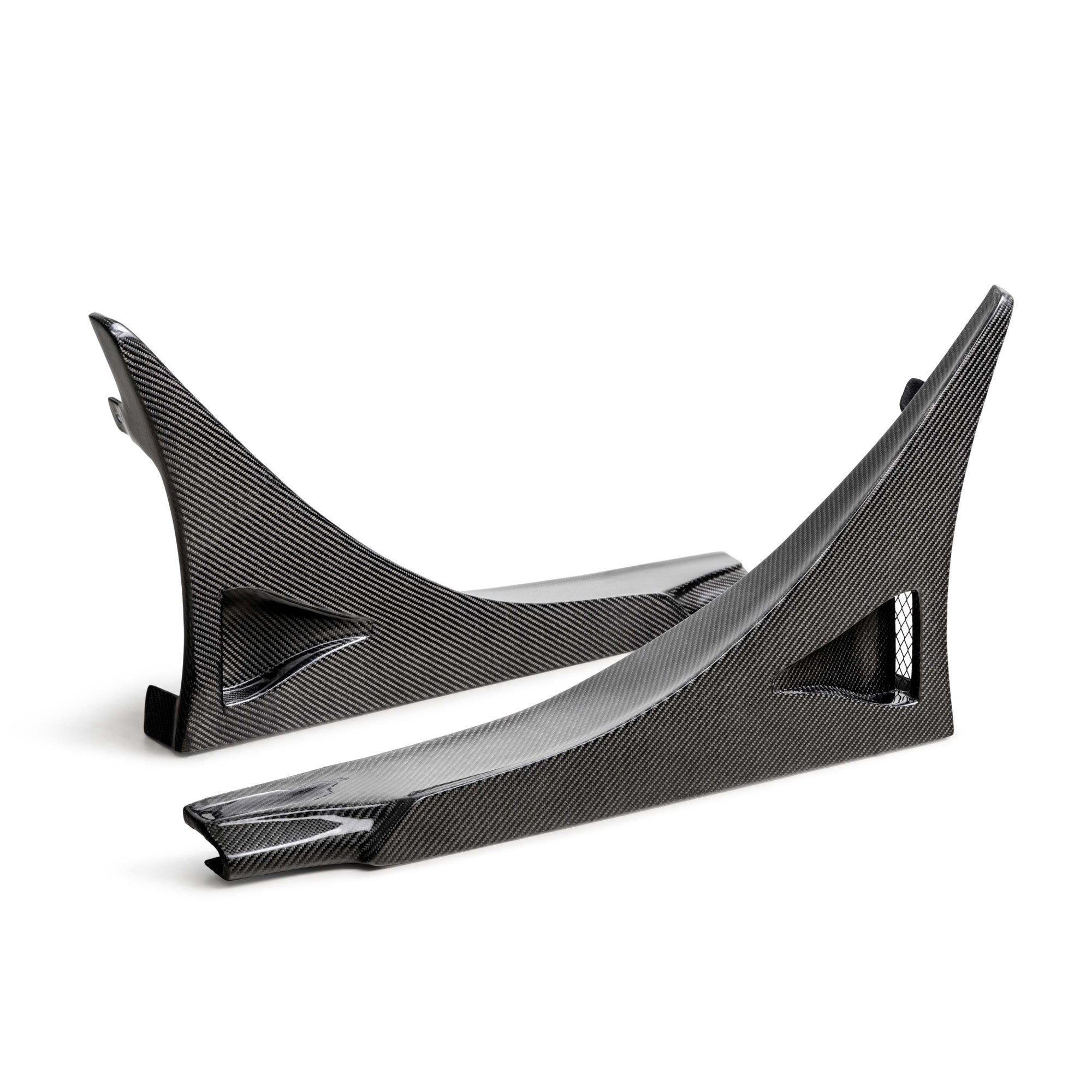 Seibon MB-Style Carbon Fibre Rear Side Skirt Extensions – Honda Civic Type R (FL5) 2023+