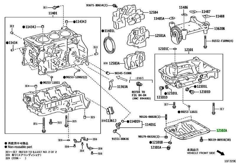 Toyota Genuine Oil Pan Sub Assembly - GR Yaris (GXPA16) / GR Corolla (GZEA14H) - G16E-GTS - Toyota OEM