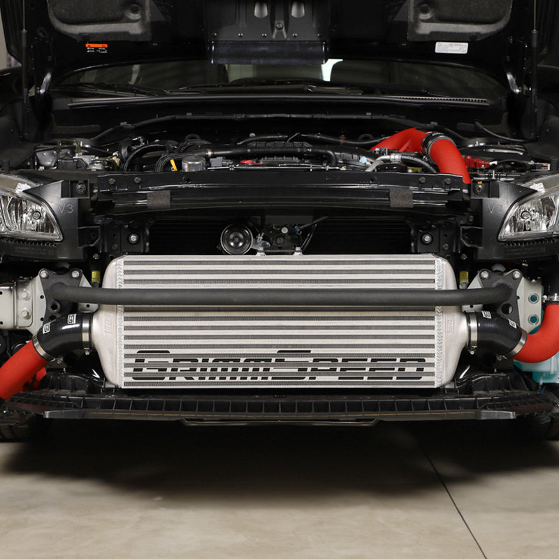 GrimmSpeed Front Mount Intercooler Bumper Bar - Subaru WRX (VAG) / STI (VAB) - Image 2 - GrimmSpeed