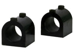 Whiteline 27mm heavy duty sway bar mount bush, front view showing the knurled bore - Whiteline Thumbnail