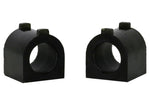 Pair of Whiteline W0410-27 sway bar mount bushes, angled view - Whiteline Thumbnail