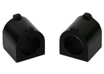 Whiteline 27mm sway bar bush showing the locating tabs and flange - Whiteline Thumbnail