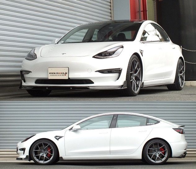 RS-R Ti2000 Down Lowering Springs - Tesla Model 3 AWD - Image 2