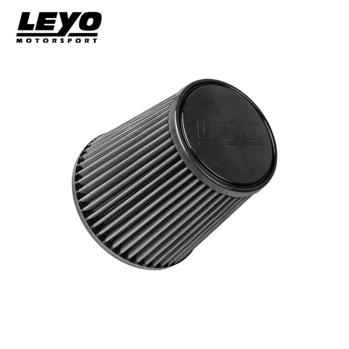 LEYO 76mm high flow air filter – single cone with closed top